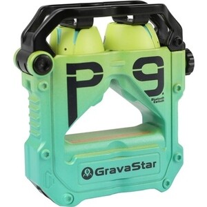 Наушники GravaStar Sirius Pro Neon Green, TWS, гибридные, зеленый