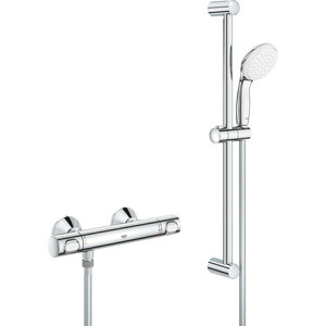 Термостат для душа Grohe Grohtherm 500 с душевым гарнитуром 60 см, хром (34796000)