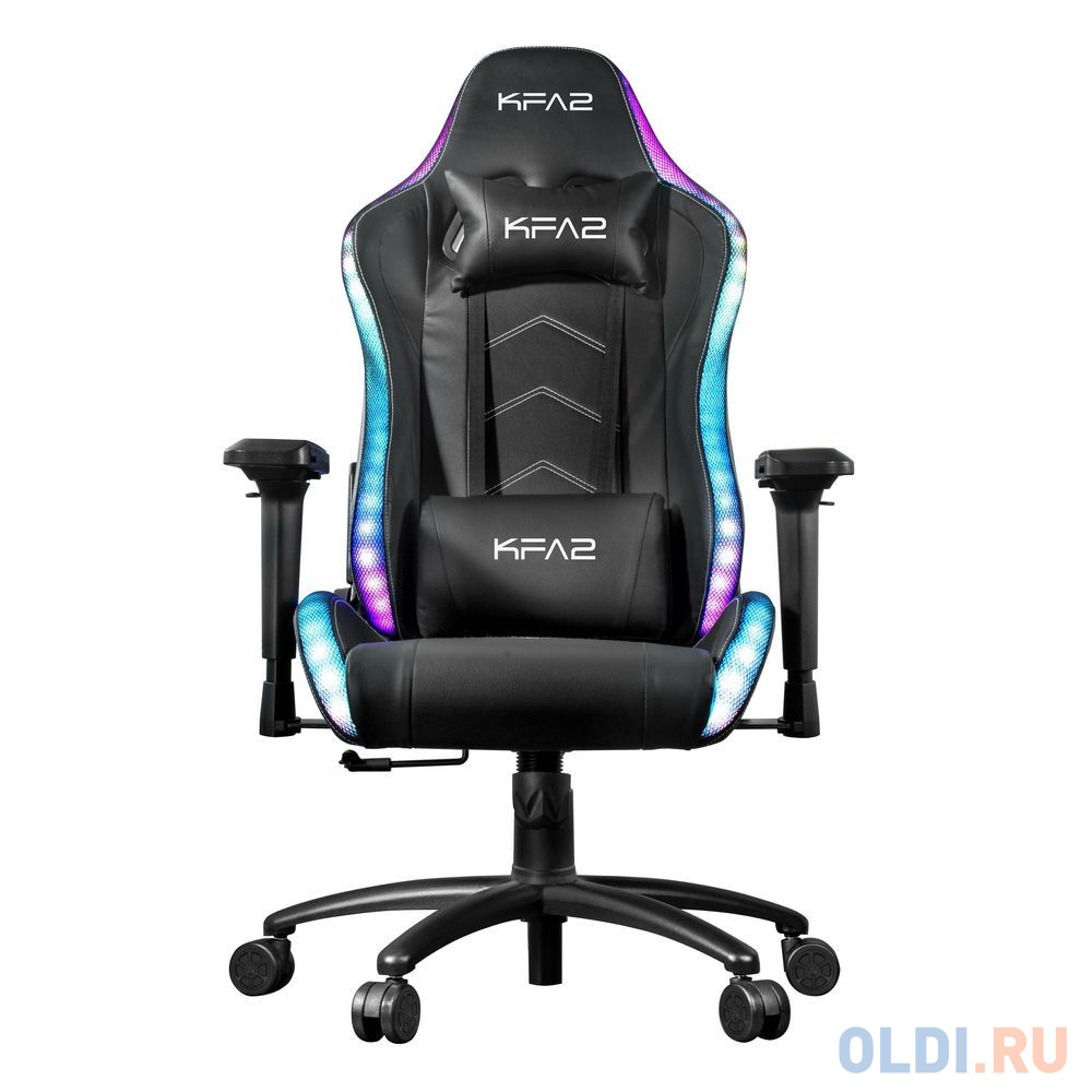 KFA2 Gaming Chair 01 RGB SE Black With RGB remote control