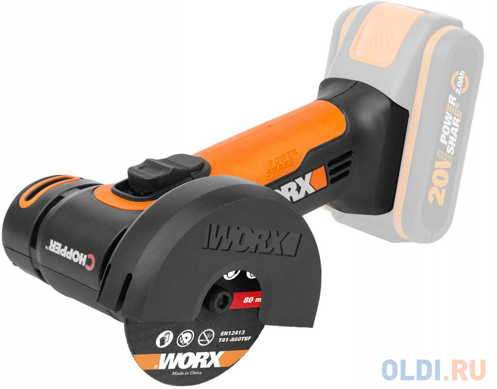 Углошлифовальная машина Worx WX801.9 76 мм