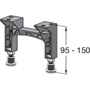 Монтажные опоры Viega Advantix для душевого лотка (737559)