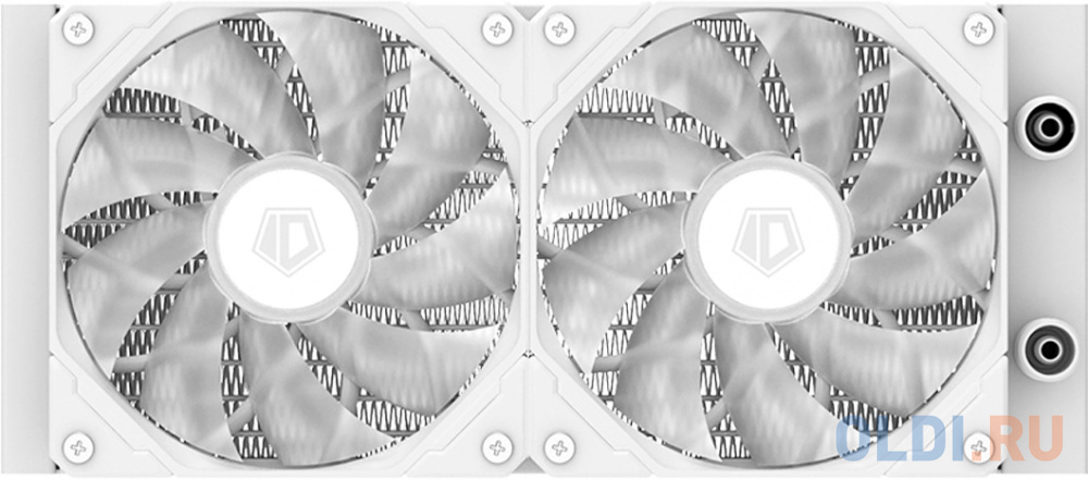 Система водяного охлаждения ID-Cooling Zoomflow 240 XT V2 Soc-AM5/AM4/1151/1200/2066/1700 белый 4-pin 14-31dB Al+Cu 250W 1680gr Ret