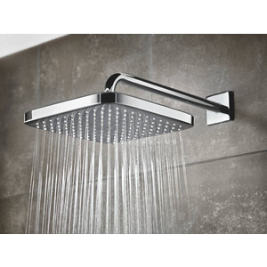 Верхний душ Grohe Tempesta 250 Cube с кронштейном, хром (26682000)