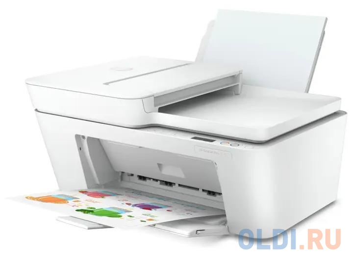 МФУ HP DeskJet Plus 4120 <3XV14B> принтер/ сканер/ копир/ факс(с моб уст-ва) , А4, ADF, 8.5/5,5 стр/мин, USB (замена F5R96C DeskJet Ink Adv 3835