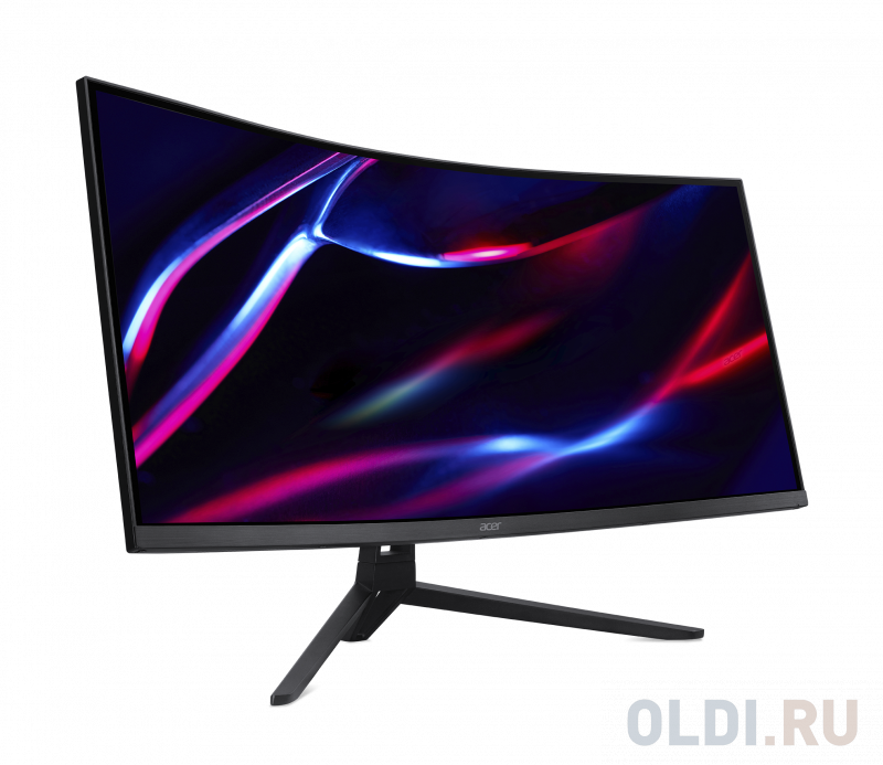 Монитор/ Acer ED343CURHbmiippx 34'',  ZeroFrame, Curved 1000R Black, 21:9, VA, 3440x1440, 1 / 4ms, 300cd, 100Hz, 2xHDMI(2.0) + 2xDP(1.2) + A