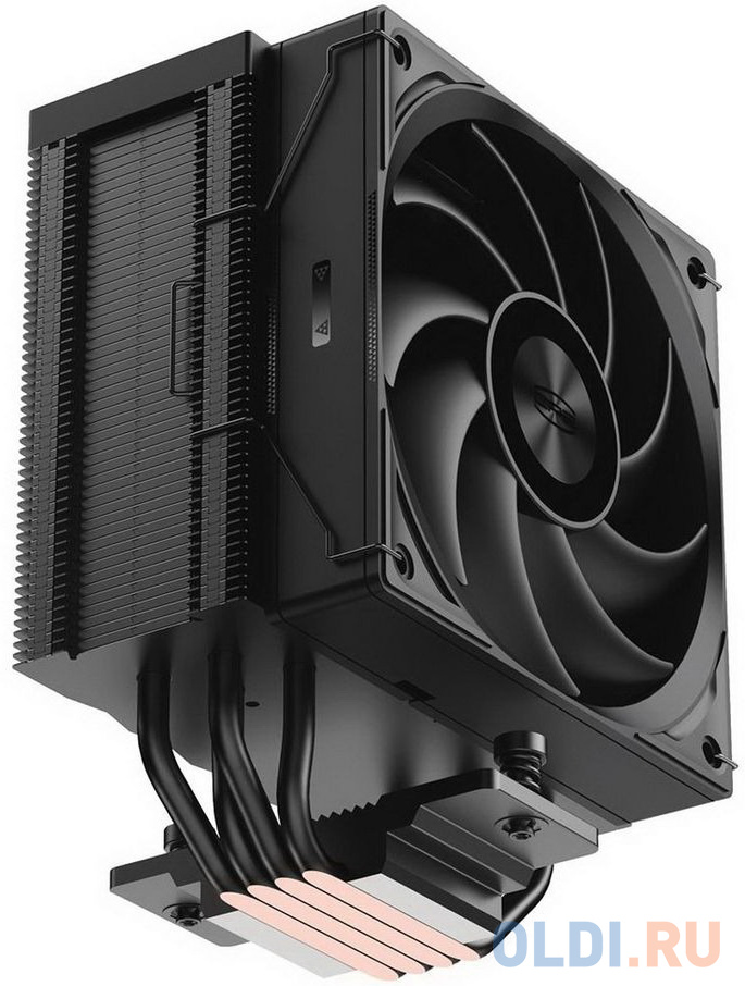 Кулер PCCooler RZ400 BK S115X/1200/1700/18XX/AM4/AM5 (18 шт/кор, TDP 230W, 1x120mm PWM FAN, 4 тепловые трубки 6мм, 500-2200RPM, 28-32dBa) в Москвe