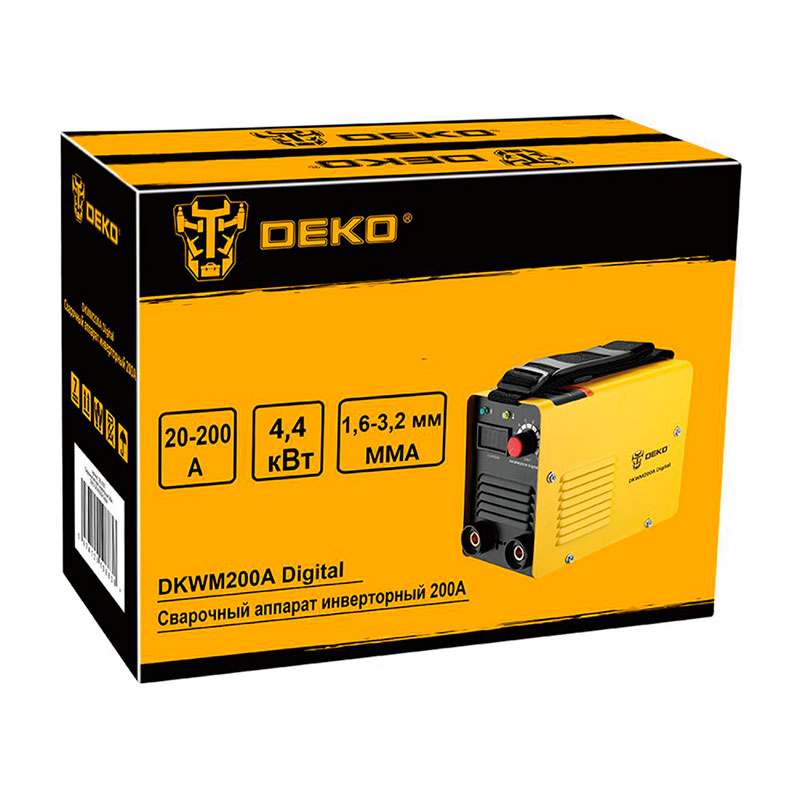 Сварочный аппарат Deko DKWM200A Digital 083-3000 в Москвe