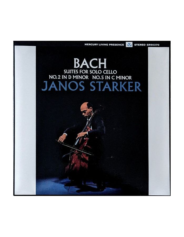 0028948526048, Виниловая пластинка Starker, Janos, Bach: Suites For Solo Cello No.2 & No.5 (Half Speed)