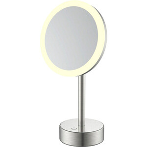 Зеркало косметическое Java с подсветкой, сатин (S-M551L)