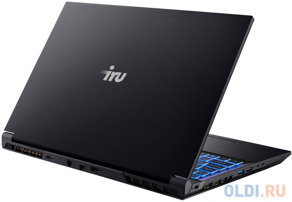 Ноутбук IRU Калибр 15ALC Core i5 12500H 32Gb SSD512Gb NVIDIA GeForce RTX 3050 4Gb 15.6" IPS FHD (1920x1080) Free DOS black WiFi BT Cam 3465mAh (1