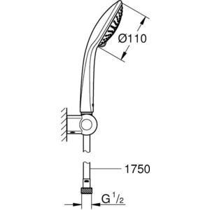 Душевой набор Grohe Euphoria (27355000)