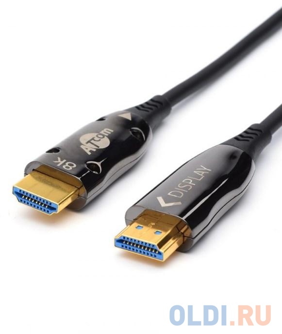 Кабель HDMI 30 м (HIGH speed, Metal gold,  Optical) 8K VER 2.1 в Москвe