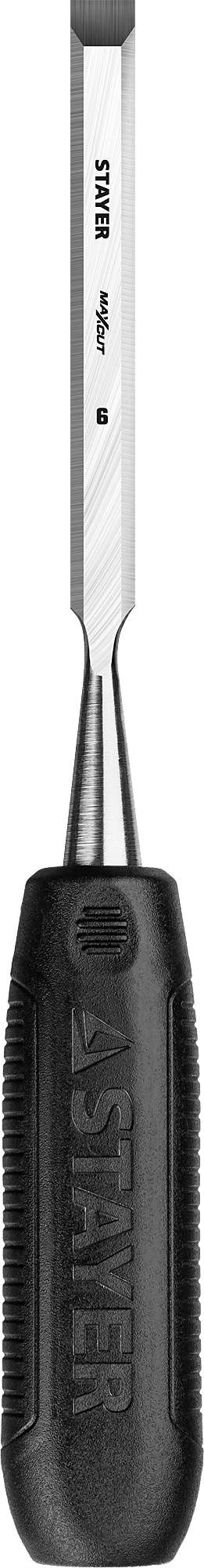 Стамеска Stayer MASTER, 6 мм, материал рукояти-ABS-пластик (1820-06)