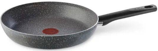 Сковорода Tefal Natural Cook 04211928, 28см, серый, с крышкой (9100046102)