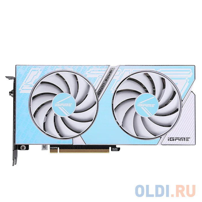 RTX4060Ti Ultra W DUO OC 8GB-V 128-bit GDDR6 DPx3 HDMI 2FAN RTL