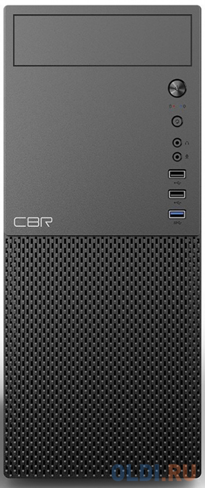 PCC-ATX-E188-USB31-USB22-450W Корпус ATX Miditower E188, с БП ATX450-12EC (450W/120mm), 1*USB 3.0, 2*USB 2.0, HD Audio+Mic, Black