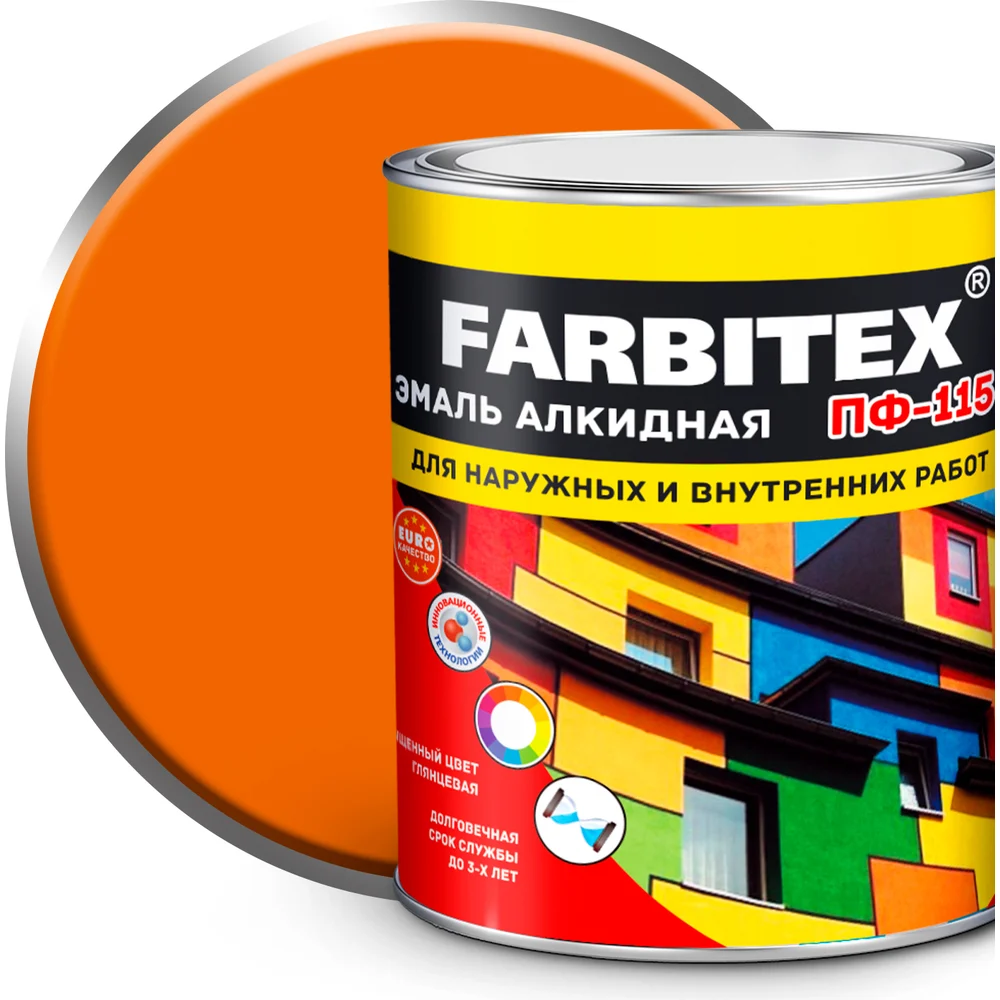 Алкидная эмаль Farbitex