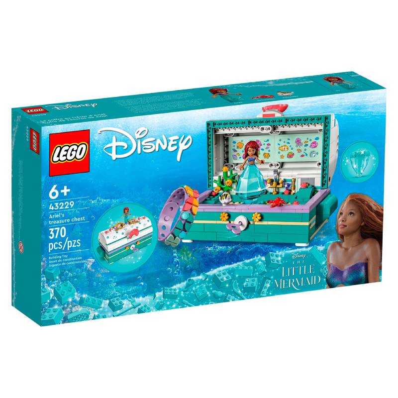 Конструктор Lego Disney Princess Сундук с сокровищами Ариэль 370 дет. 43229