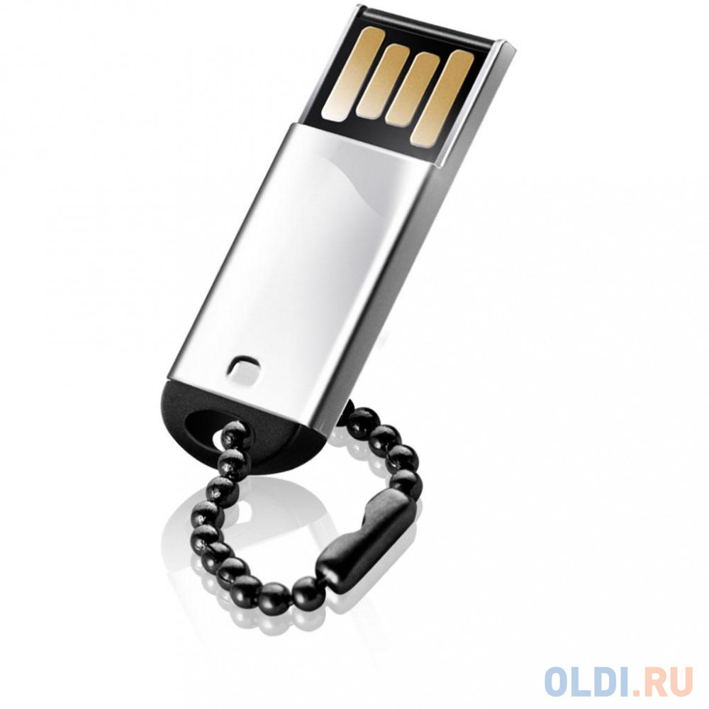 Внешний накопитель 8GB USB Drive <USB 2.0> Silicon Power Touch 830 Silver (SP008GBUF2830V1S)