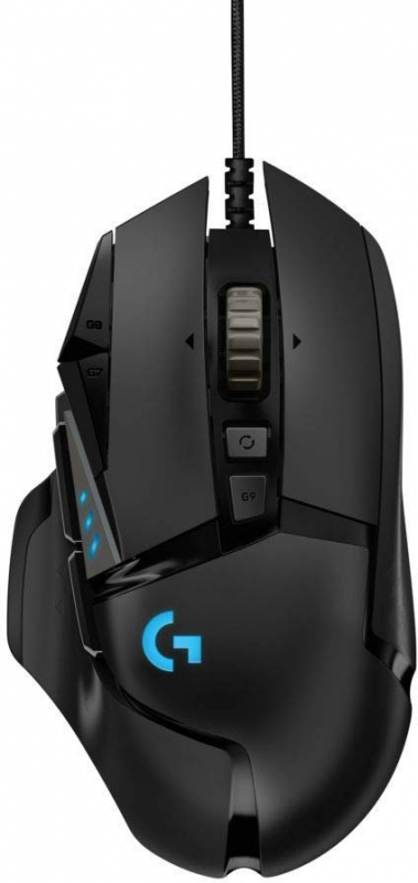Мышь Logitech G502 HERO Corded Gaming Mouse USB Black 910-005471