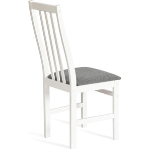 Стул TetChair Sweden многослойная фанера 41x40x99 см white ткань темно-серая (150) разобранный в Москвe