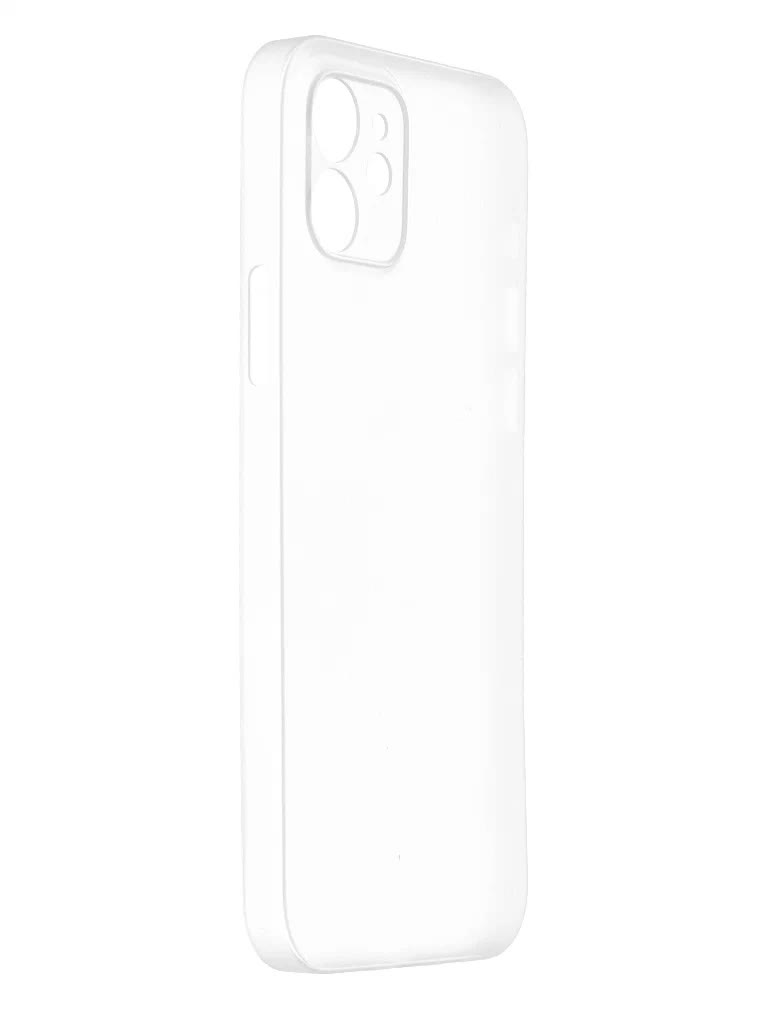 Чехол iBox для APPLE iPhone 12 UltraSlim White УТ000029061