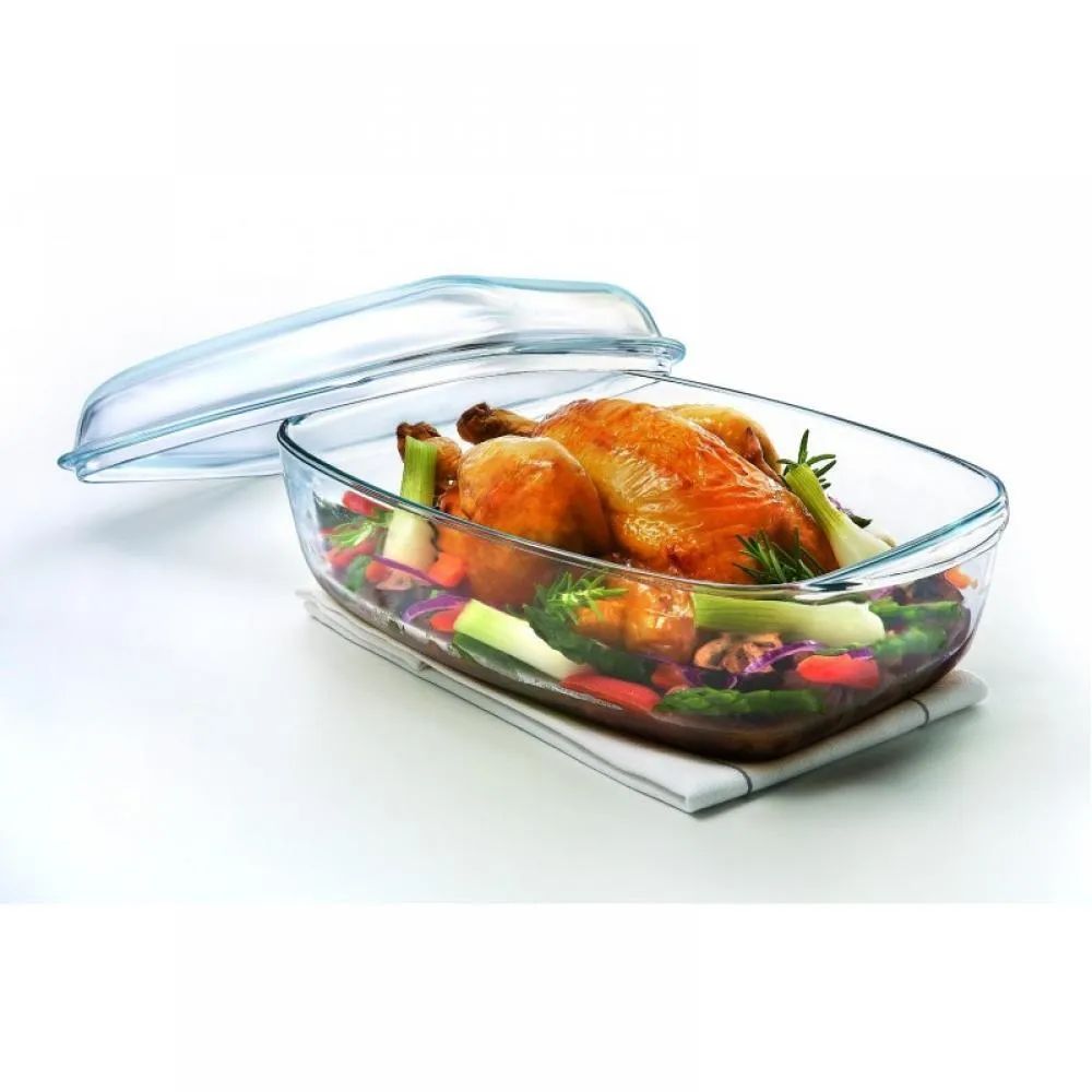 Утятница прямоугольная +крышка O CUISINE 4.5л PYREX 465AC00/1043 в Москвe