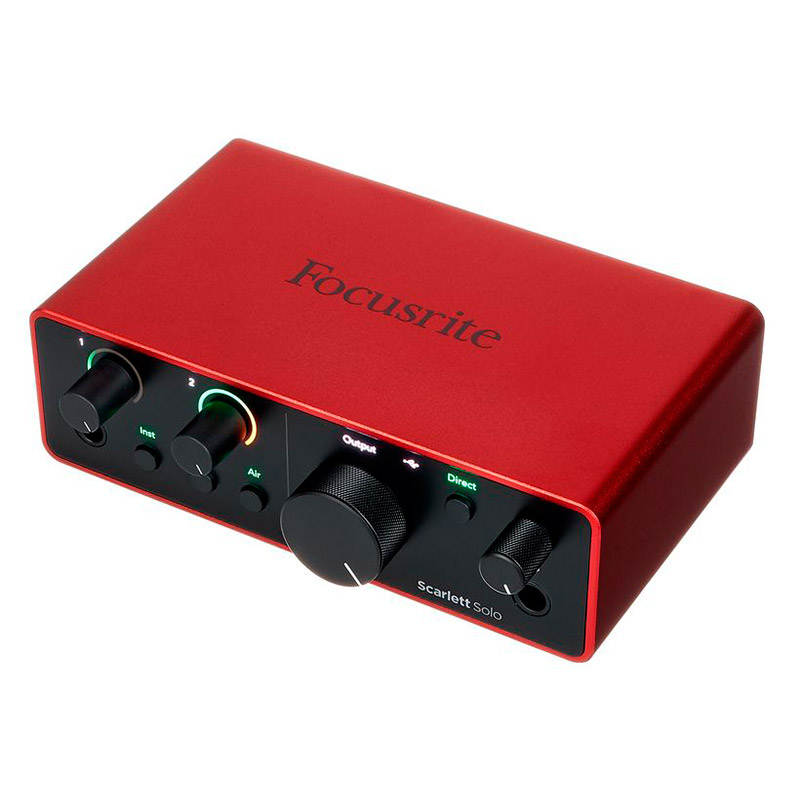 Аудиоинтерфейс Focusrite Scarlett Solo 4th Gen 386999