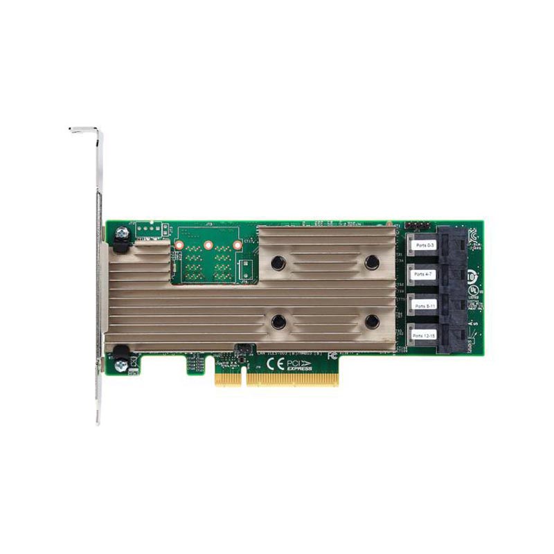 Адаптер HBA Broadcom SAS 9305-16i, SAS/SATA 12G, 16-port (miniSAS HD), PCI-Ex8, SGL (05-25703-00)
