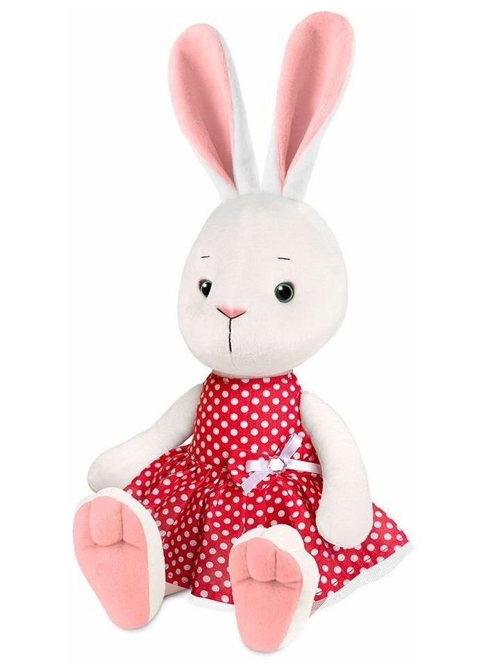 Мягкая игрушка Maxitoys Крольчиха Молли в Красном Платье, 25 см