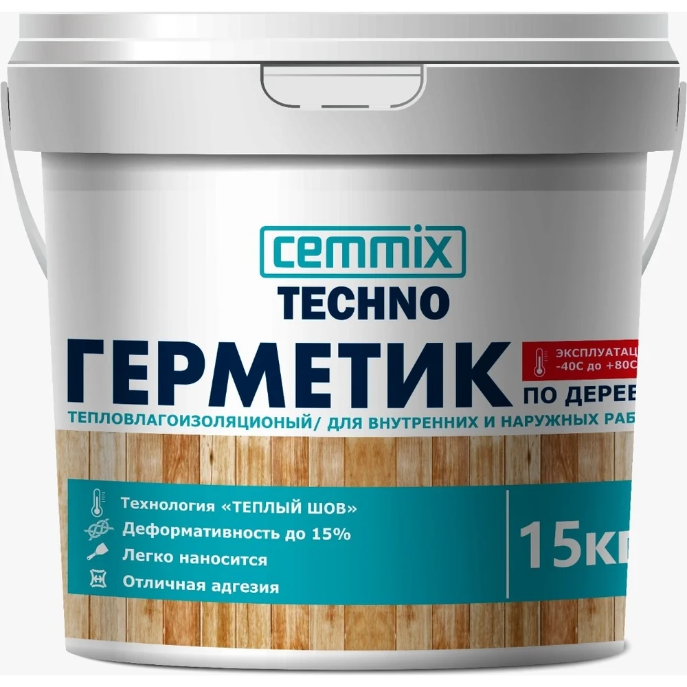 Акриловый герметик для дерева CEMMIX