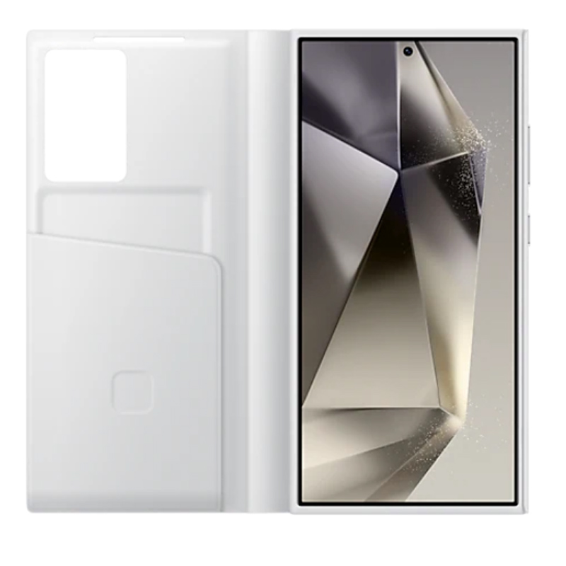 Чехол для Samsung Galaxy S24 Ultra Smart View Wallet White EF-ZS928CWEGRU в Москвe