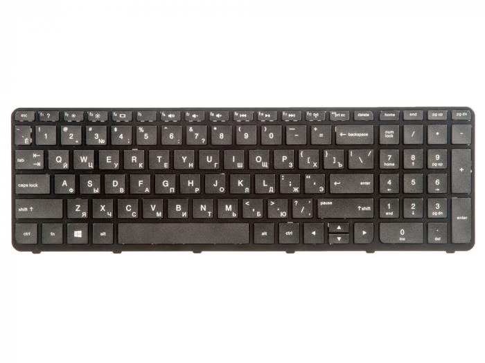 Клавиатура ZeepDeep для ноутбука HP Pavilion 15, 15-a, 15-e, 15-n, 250 G3, 255 G3, 256 G3, черный (875491)