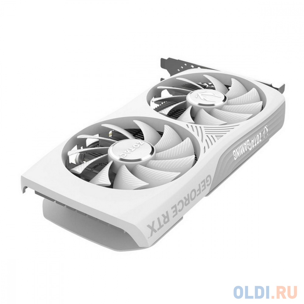 Видеокарта Zotac RTX4060 8GB TWIN EDGE OC WHITE ED GDDR6 128bit  3xDP HDMI 2FAN Lite Pack в Москвe