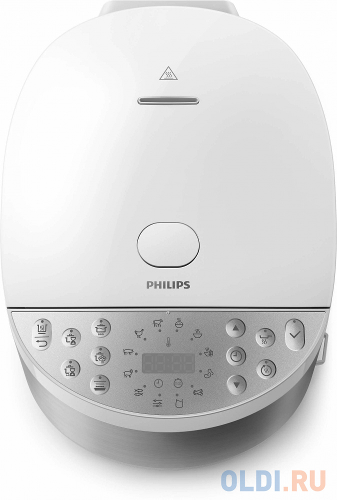 Мультиварка Philips HD4713/40 5л 980Вт белый/серебристый