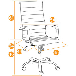 Кресло TetChair Urban кож/зам бежевый 36-34