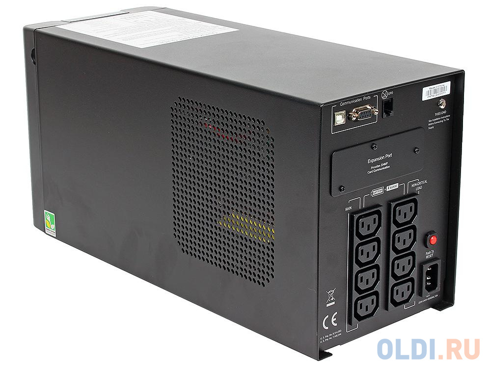 ИБП CyberPower PR1500ELCD 1500VA/1350W USB/RS-232/EPO/SNMPslot/RJ11/45 (8 IEC)