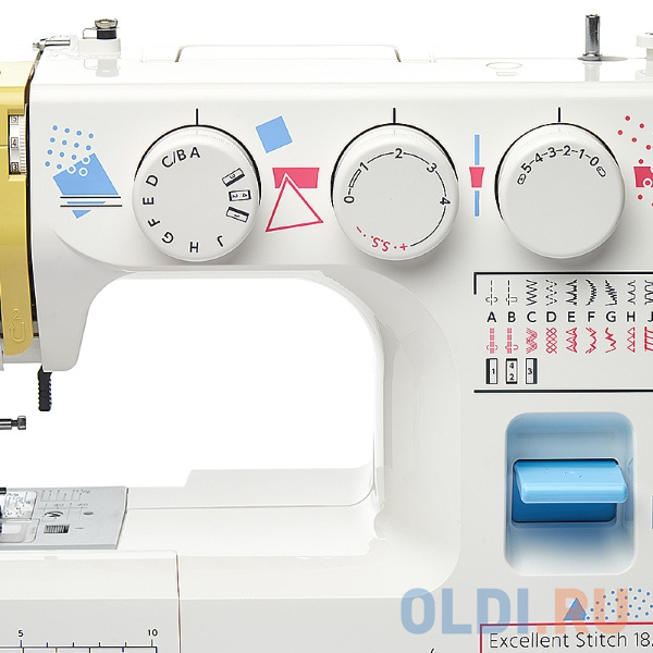 Швейная машина Janome Excellent Stitch 18A белый в Москвe