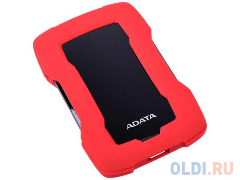 Внешний жесткий диск 1Tb Adata USB 3.1 1Tb AHD330-1TU31-CRD HD330 DashDrive Durable 2.5" красный