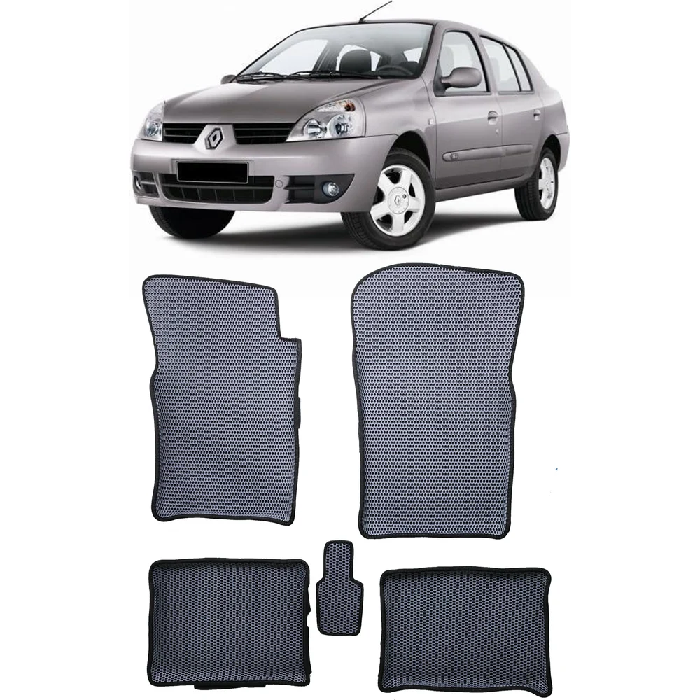 Ковры в салон автомобиля renault symbol i вариант макси 3d 1998 - 2008 Eva Smart 3406-B1B2-S <vendorcode>
