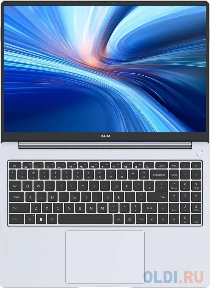 Ноутбук TECNO MegaBook T16 16", 2024, IPS, Intel Core i5 13420H 2.1ГГц, 8-ядерный, 16ГБ LPDDR4x, 512ГБ SSD,  Intel UHD Graphics, Windows 11 Home,