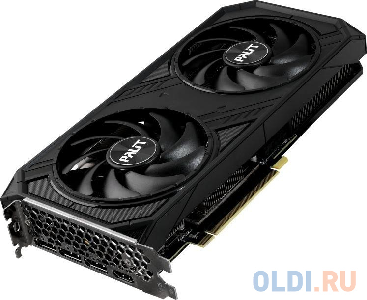 Видеокарта Palit PCI-E 4.0 RTX4060Ti DUAL NVIDIA GeForce RTX 4060TI 8Gb 128bit GDDR6 2310/18000 HDMIx1 DPx3 HDCP Ret