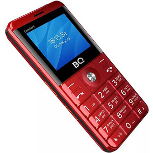 Мобильный телефон BQ 2006 Comfort Red+Black