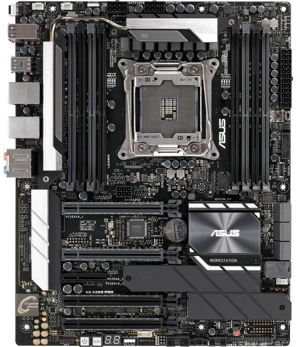 Материнская плата Asus PRO WS X299 SAGE II Socket 2066 (90SW00U0-M0EAY0) в Москвe