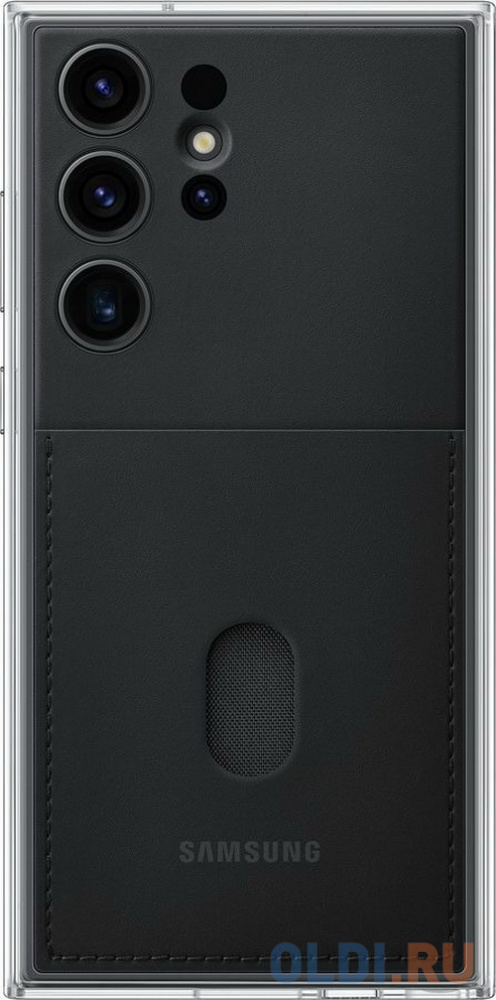 Чехол (клип-кейс) Samsung для Samsung Galaxy S23 Ultra Frame Case черный (EF-MS918CBEGRU)