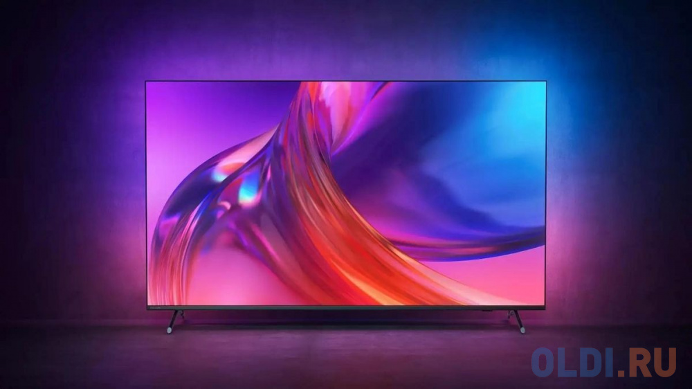 Телевизор LED Philips 55" 55PUS8729/60 Series 8 Frameless хром 4K Ultra HD 120Hz DVB-T DVB-T2 DVB-C DVB-S DVB-S2 USB WiFi Smart TV в Москвe