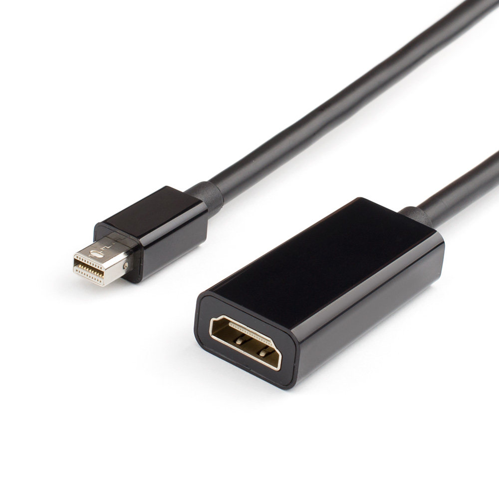 Кабель ATcom Mini DisplayPort/M - HDMI/F 0.1m AT1042 в Москвe