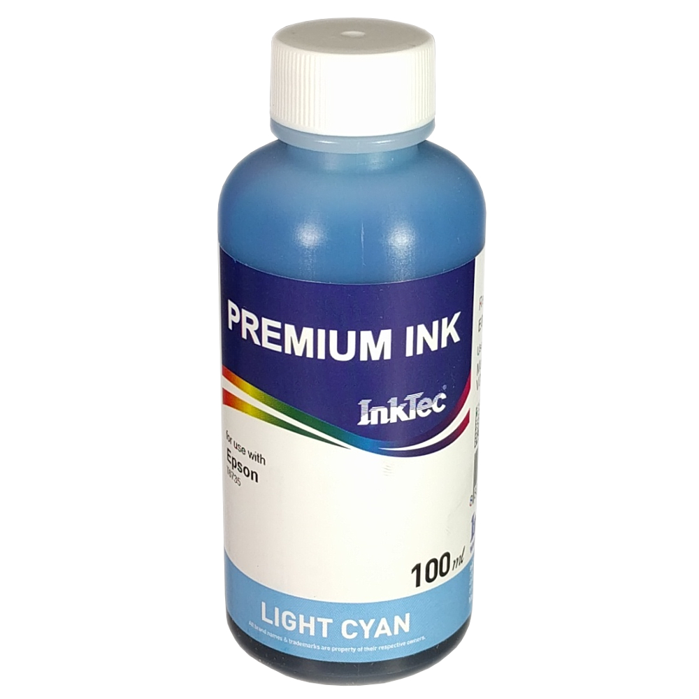 Чернила InkTec E0017-LLM, 100 мл, голубой, совместимые для Epson L800/L1800 (E0017-LLM)