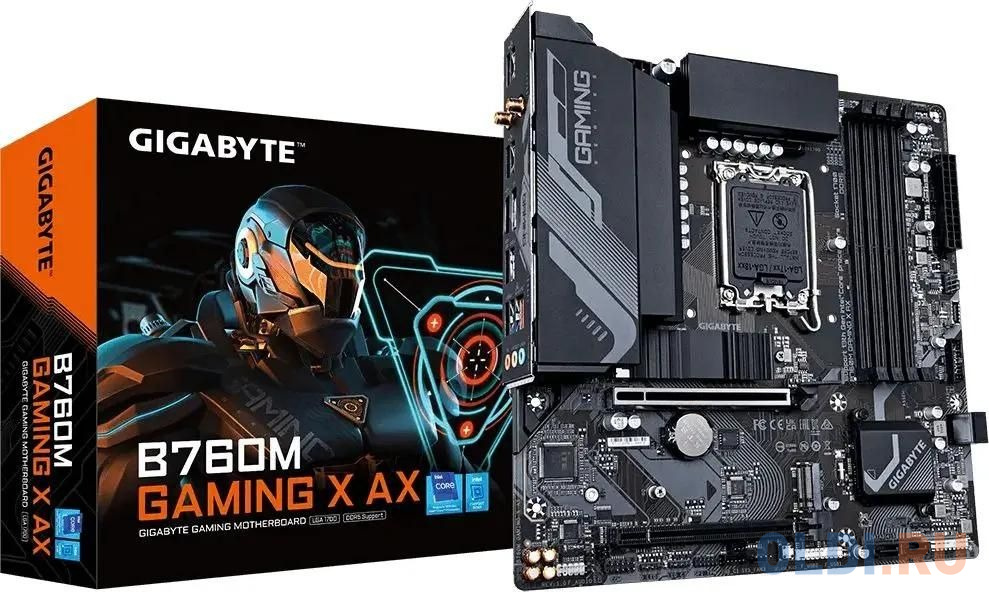 Материнская плата B760 S1700 MATX B760M GAMING X AX 1.2 GIGABYTE