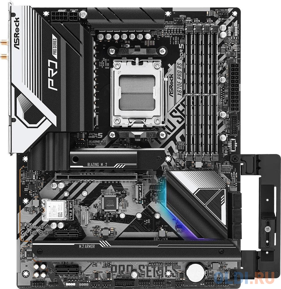 Материнская плата ASRock X670E PRO RS